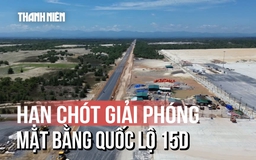 Hiện trạng tuyến đường huyết mạch gần 2.000 tỉ đồng còn vướng hơn 2 km mặt bằng