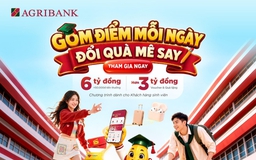 Agribank cùng sinh viên ‘Gom điểm mỗi ngày - Đổi quà mê say’ trên Agribank Plus