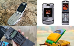 Sức hút đặc biệt của điện thoại nắp gập những năm 1990