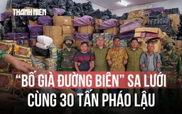 'Bố già đường biên' sa lưới cùng 30 tấn pháo lậu sát Quảng Trị