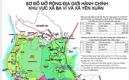 Lấy ý kiến việc sáp nhập một phần diện tích tỉnh Phú Thọ về Hà Nội Lấy ý kiến việc sáp nhập một phần diện tích tỉnh Phú Thọ về Hà Nội