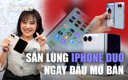 Chi trăm triệu mua iPhone Duo: Khan hiếm kỷ lục, khách háo hức chờ nhận máy