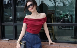 Trang phục thun co dãn "phủ sóng" gu ăn mặc giới trẻ