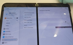 Bất ngờ chạy iOS 26, Surface Duo 2 bỗng nhiên thành 'iPhone Duo'