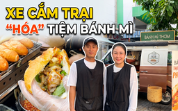 Xe cắm trại Đà Lạt ‘hóa’ tiệm bánh mì ở TP.HCM: Chỉ bán 4 tiếng mỗi ngày