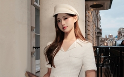 Mặc nguyên set dạ tweed dạo phố, tôn khí chất sang xịn