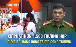 Công an TP.HCM: Hơn 1.500 trường hợp bị xử phạt vì dừng, đỗ trước cổng trường 