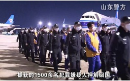 Trung Quốc đưa về nước hơn 1.500 nghi phạm lừa đảo từ Myanmar