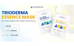 Mặt nạ Trioderma có tốt không mà đắp xong da căng mọng, bật tone trắng sáng?
