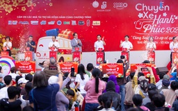 Saigon Co.op khởi hành 'Chuyến xe hạnh phúc' mùa 4 đưa 900 người về quê đón tết