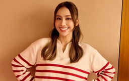 Hóa nàng xuân tinh khôi với sự kết hợp giữa sắc đỏ và trắng