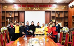 CLB Thanh Hóa được CĐV ủng hộ gần 400 triệu đồng: Cái tết chứa chan tình cảm