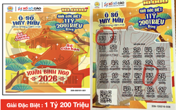 May mắn Tết Bính Ngọ: Một người trúng độc đắc 1,2 tỉ đồng xổ số cào TP.HCM