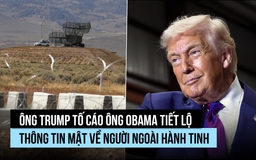Ông Trump chỉ trích ông Obama tiết lộ 'thông tin mật' về người ngoài hành tinh