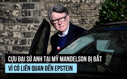 Cựu Đại sứ Anh tại Mỹ bị bắt vì dính líu tỉ phú ấu dâm Epstein