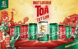 Thử thách sáng tạo ‘Một Lời Mời, Tỏa Tết Lớn’ của Bia Saigon gắn kết cả nước