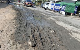 Đường xuống cấp, đi lại khó khăn