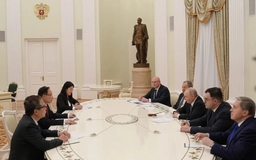 Đặc phái viên của Tổng Bí thư Tô Lâm hội kiến Tổng thống Nga Putin