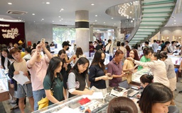 Giá vàng tăng trong ngày Thần tài