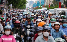 Cửa ngõ sân bay Tân Sơn Nhất giáp tết: Kẹt xe 'ngộp thở' đường Cộng Hòa, Trường Chinh