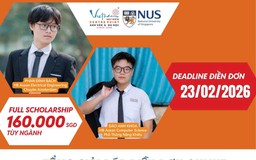 23.2: Ăn tết không quên hoàn tất hồ sơ dự tuyển học bổng cử nhân NUS