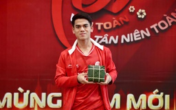 Đội trưởng U.23 Việt Nam cùng Thể Công Viettel 'giữ lửa Tết' bằng hoạt động đặc biệt