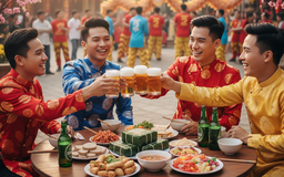 'Văn hóa rượu bia' ngày tết: Vui thôi đừng vui quá