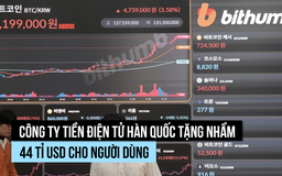 Công ty tiền điện tử Hàn Quốc tặng nhầm lượng Bitcoin trị giá 44 tỉ USD, phải gấp rút thu hồi