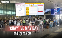 Chưa đến tết đã 'cháy' vé trở lại TP.HCM