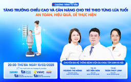 Giải pháp tăng trưởng chiều cao, cân nặng cho trẻ theo từng lứa tuổi