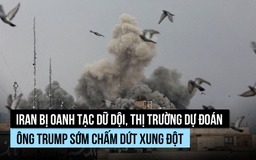 Iran trải qua 'ngày không kích dữ dội nhất', ông Trump tìm cách chấm dứt xung đột?