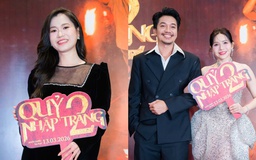 Lâm Vỹ Dạ thon gọn, Mạc Văn Khoa đưa vợ đến mừng Khả Như đón tin vui