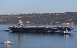 Cháy trên tàu sân bay USS Gerald R. Ford đang tham gia chiến dịch chống Iran