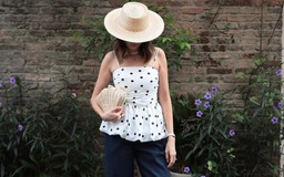 Bí quyết diện họa tiết chấm bi sang mà không sến