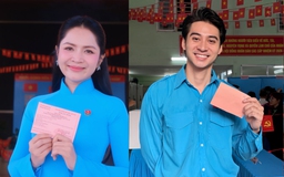 Quyền Linh, Phương Mỹ Chi… cùng dàn sao Việt háo hức đi bầu cử