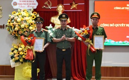 Công an TP.HCM có 2 thủ trưởng cơ quan điều tra mới