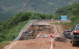 Khánh Hòa: Tiến độ sửa chữa các tuyến giao thông hư hỏng do mưa lũ còn chậm