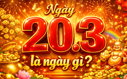 Hôm nay 20.3 là gì mà nhiều người quan tâm và mong được hạnh phúc?