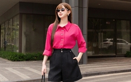 Diện trang phục casual đơn giản nhưng không đơn điệu