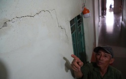 Thi công đường làm nứt nhà dân, 3 năm chưa bồi thường