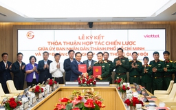 TP.HCM hợp tác chiến lược toàn diện với Tập đoàn Viettel