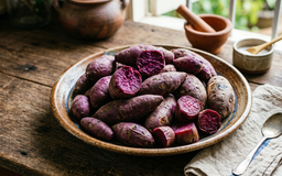 Nhiều lợi ích sức khỏe của khoai lang tím