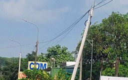 Trụ đèn đường nguy hiểm