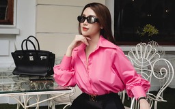 Áo sơ mi tay sleeves kiêu kỳ cho quý cô hiện đại