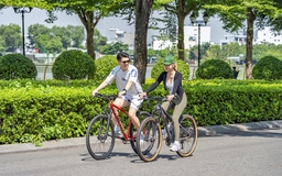 Sống khỏe mỗi ngày: Đạp xe, chạy bộ giữa thiên nhiên ven sông Sài Gòn