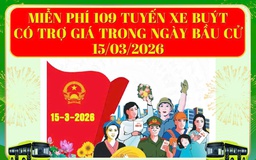 TP.HCM miễn phí xe buýt và metro đưa cử tri đi bầu cử