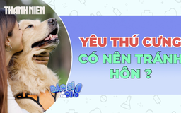 Hôn thú cưng: Thói quen yêu thương hay nguy cơ tiềm ẩn?