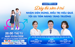 Nhận diện đúng, điều trị hiệu quả dậy thì sớm ở trẻ