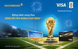 Du lịch Mỹ và xem FIFA World Cup 2026™ với thẻ SACOMBANK Visa