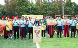 Khai mạc hoành tráng mở màn ngày hội bóng đá sinh viên, chờ đợi những trận cầu rực lửa